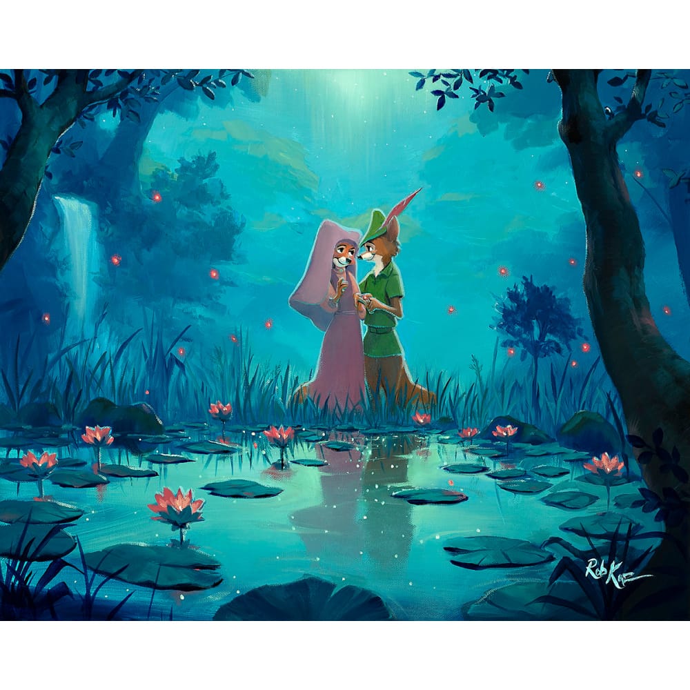 絵画 Disney Fine Art With a Smile and a Song
